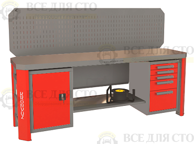 Верстак слесарный металлический Гефест-ВС-1005-ЭП